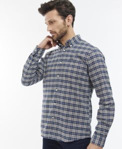 Barbour Benwell Tailored Fit Shirt White | INZ972483