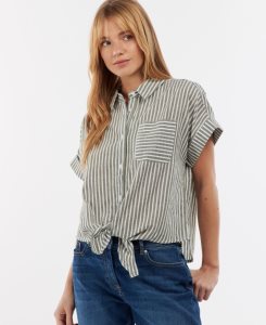 Barbour Betony Shirt Chambray Stripe | PBD643879