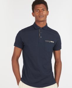 Barbour Corpatch Polo Shirt Grey Marl Stone | MQC103869