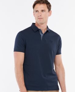 Barbour Dunbar Polo Shirt Navy | WVM462910