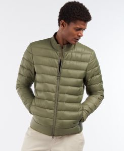 Barbour Explorer Leaf Quilted Jacket Dusty Olive | TUW019834