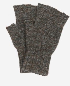 Barbour Fingerless Gloves Black | EAT670582