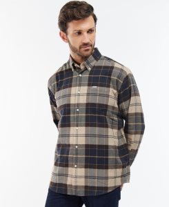 Barbour Hogside Tartan Shirt Autumn Dress | YRE980473