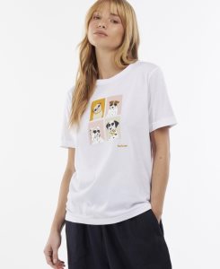 Barbour Hopewell T-Shirt White | RCS701263