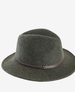 Barbour Hut Tack Fedora Camel | SJB536427