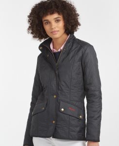 Barbour Jacke Cavalry Polarquilt Jasmine Pearl | XBO546098