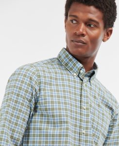 Barbour Lomond Tailored Shirt Stone | KYR869245