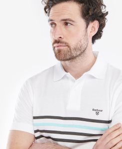 Barbour Silsden Polo Shirt White | KLT685103