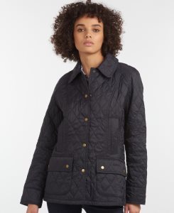 Barbour Summer Beadnell Quilted Jacket Black | DKU943285