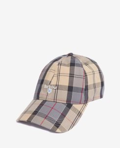 Barbour Tartan Sports Cap Beige | WLZ617483