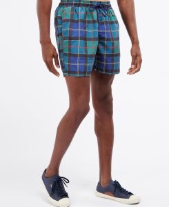 Barbour Tartan Swim Shorts Classic Tartan | QGC523867