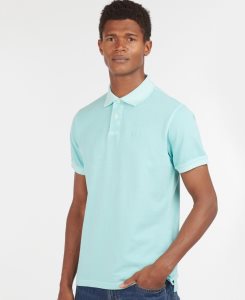 Barbour Washed Sports Polo Shirt Fuscia | PTI429130