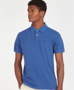 Barbour Washed Sports Polo Shirt Turf | KWC387910