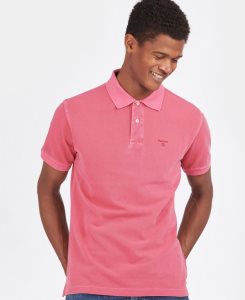 Barbour Washed Sports Polo Shirt Turf | XRI162943