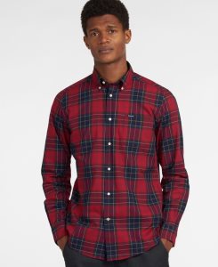 Barbour Wetherham Tailored Shirt Classic Tartan | QFI862143