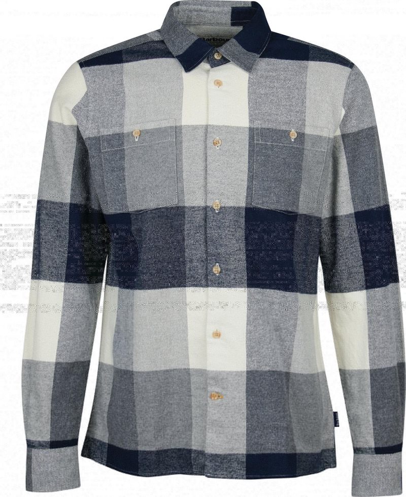 Barbour Alberta Shirt Navy | JIC586427