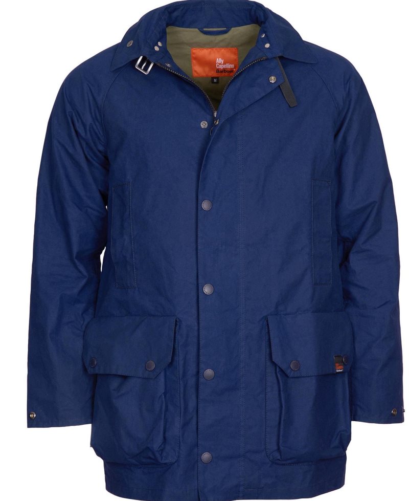 Barbour Ally Capellino Back Casual Jacket Navy | YSB156439