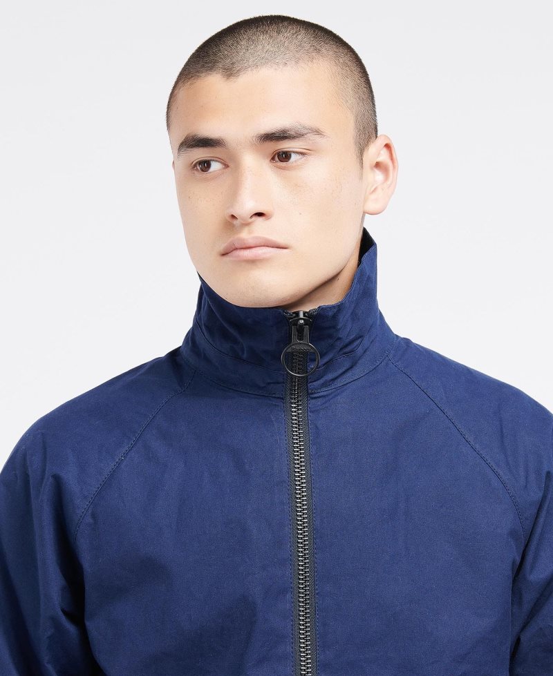 Barbour Ally Capellino Hand Casual Jacket Navy | NUO860379