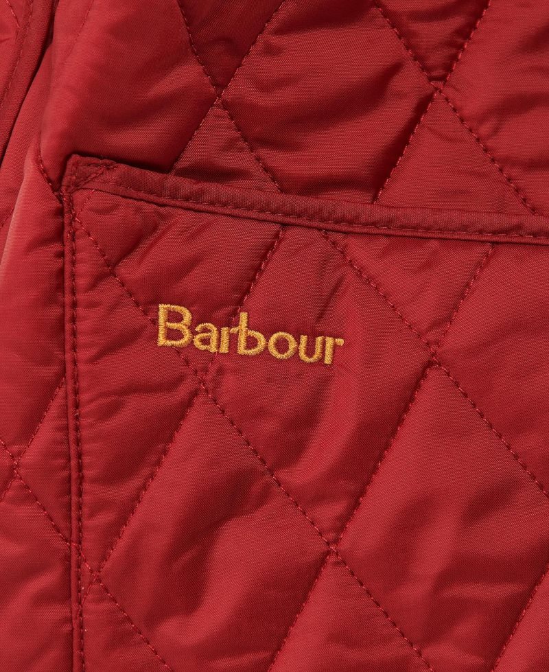 Barbour Annandale Quilted Jacket Dark Red | YJR860457