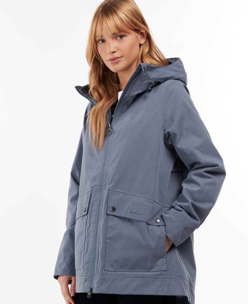 Barbour Armeria Jacket Plus Size Zenith Blue | DNT527031