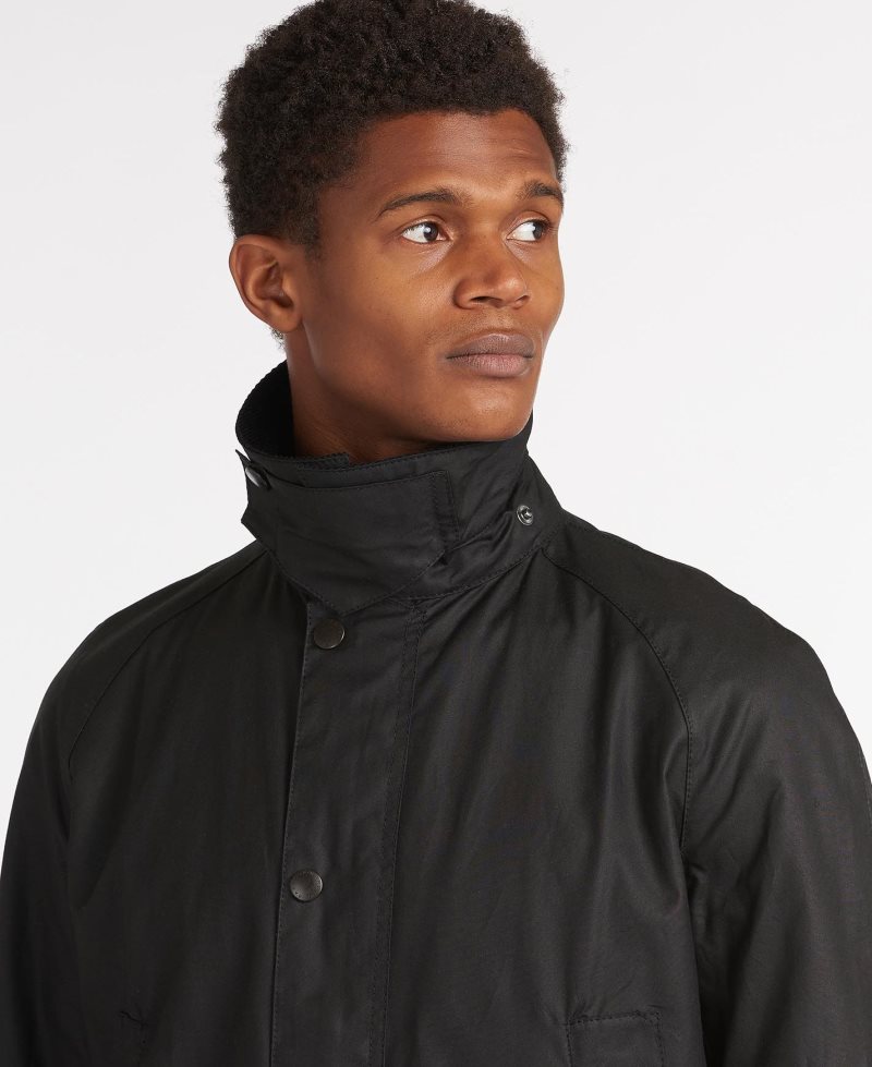 Barbour Ashby Wax Jacket Navy | HDK035942