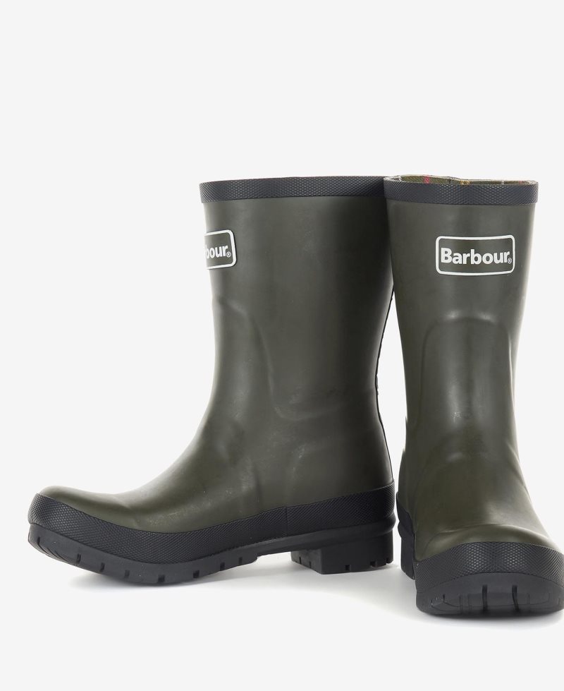 Barbour Banbury Wellington Boots Olive | XVH215409