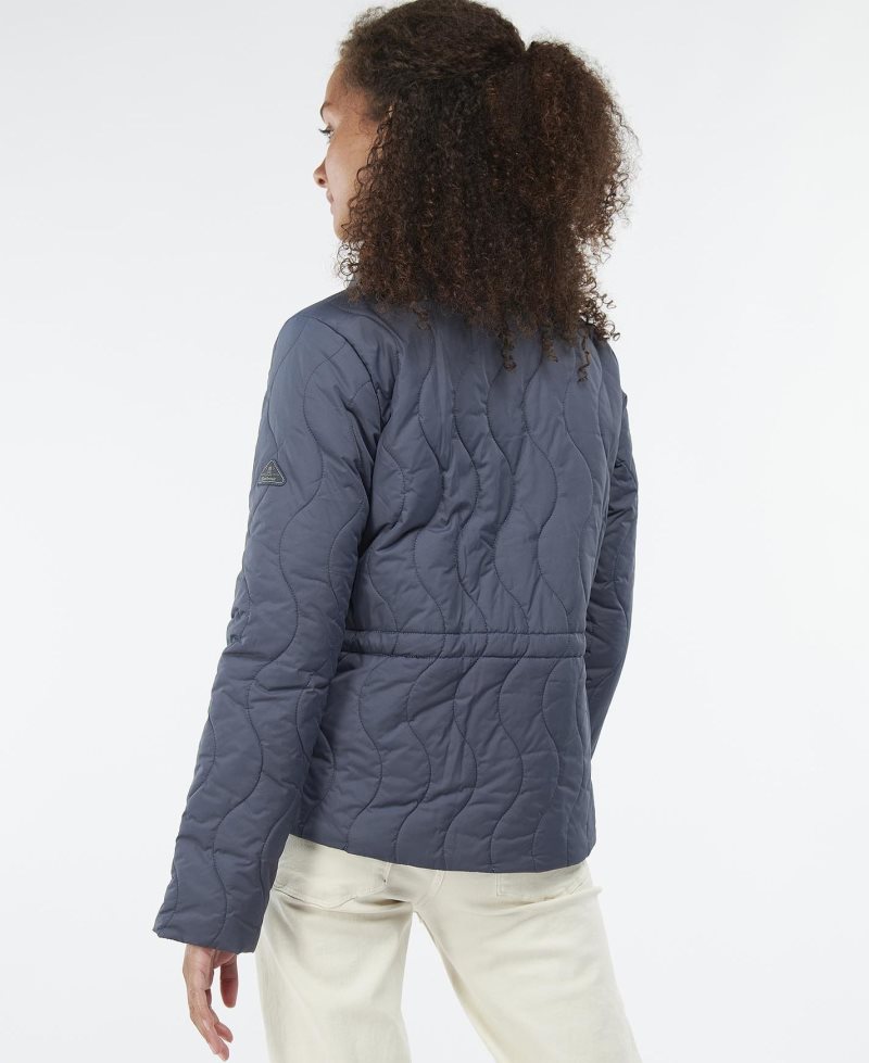 Barbour Barmouth Quilted Jacket Summer Navy | HWE984352