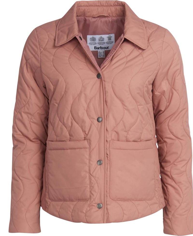 Barbour Barmouth Quilted Jacket Summer Navy | WXI586412