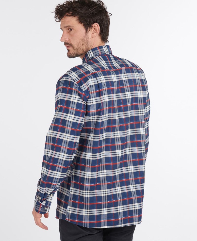 Barbour Barton Coolmax Shirt Stone | KMQ219748