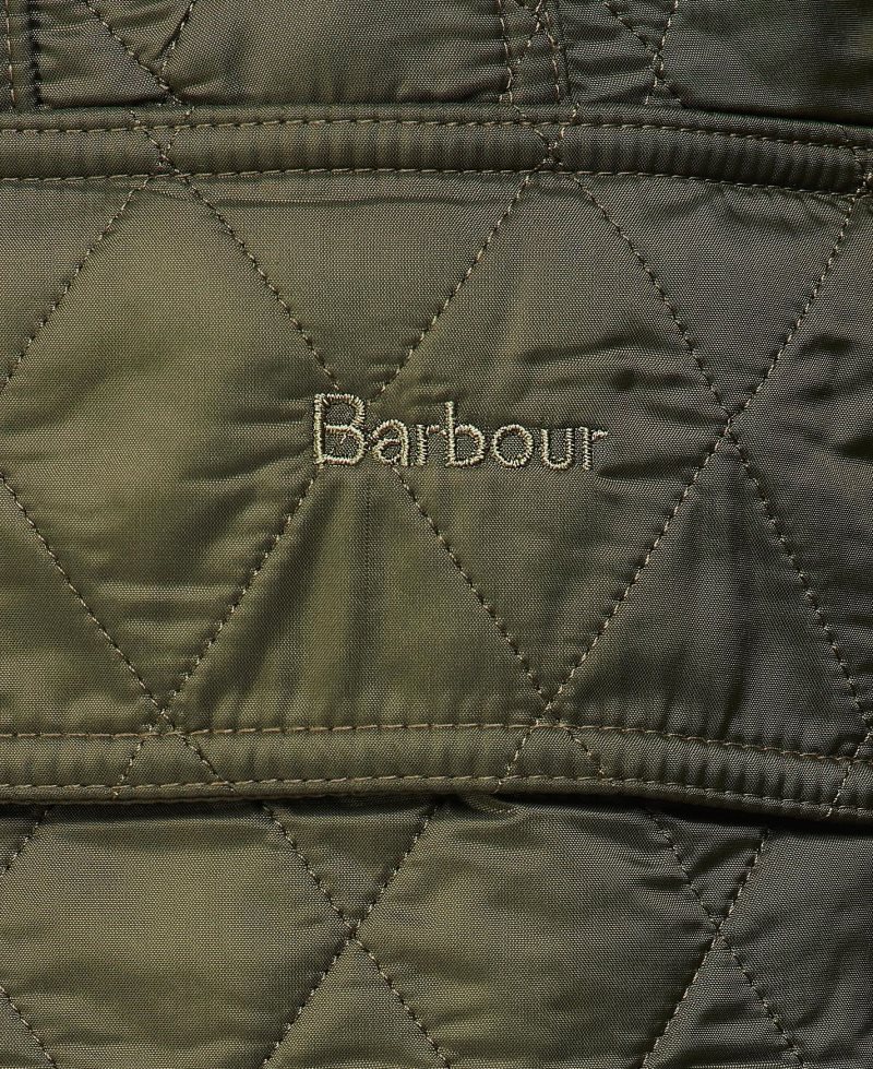 Barbour Beadnell Polarquilt Jacket Aubergine Black | GSW372605