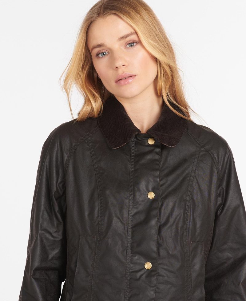 Barbour Beadnell? Wax Jacket Rustic | IVJ840976