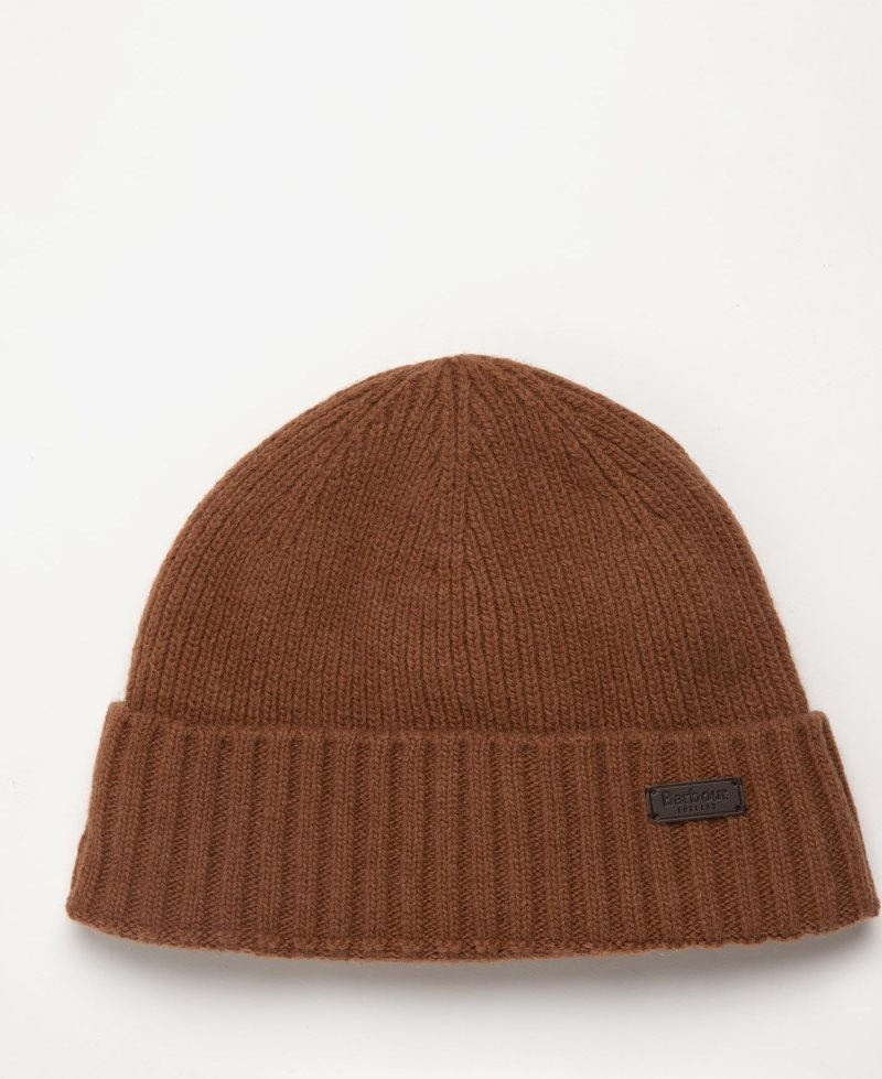 Barbour Beanie Carlton Mid Brown | ESK758123