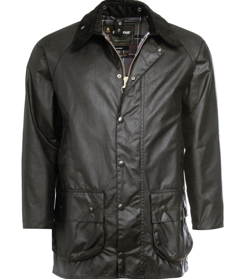 Barbour Beaufort? Wax Jacket Black | GZE960738