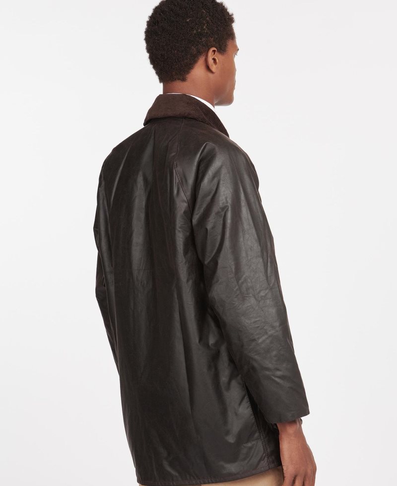 Barbour Beaufort? Wax Jacket Black | MYB720496