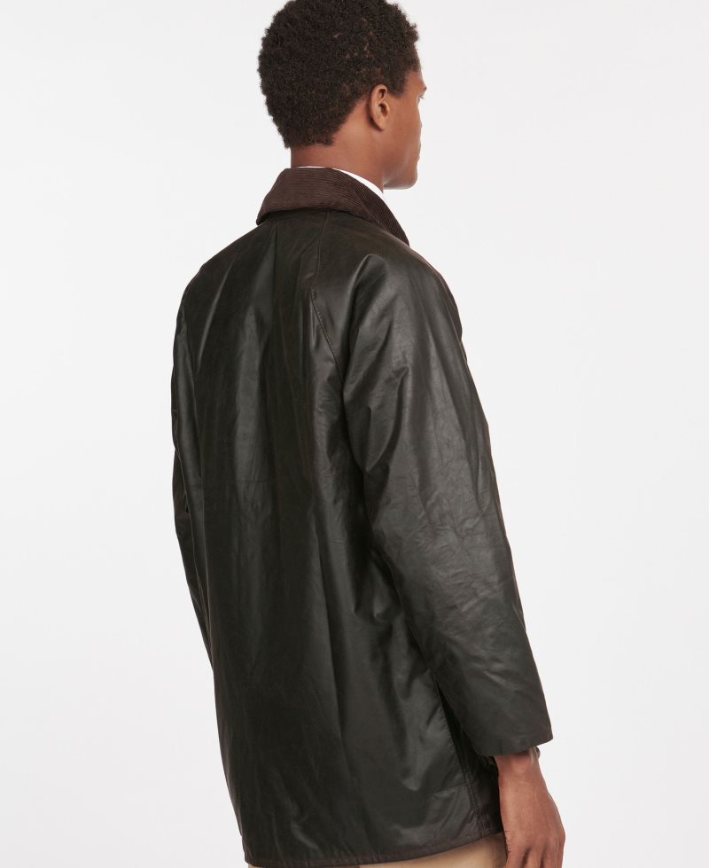 Barbour Beaufort? Waxed Cotton Jacket Black | ZNV986741