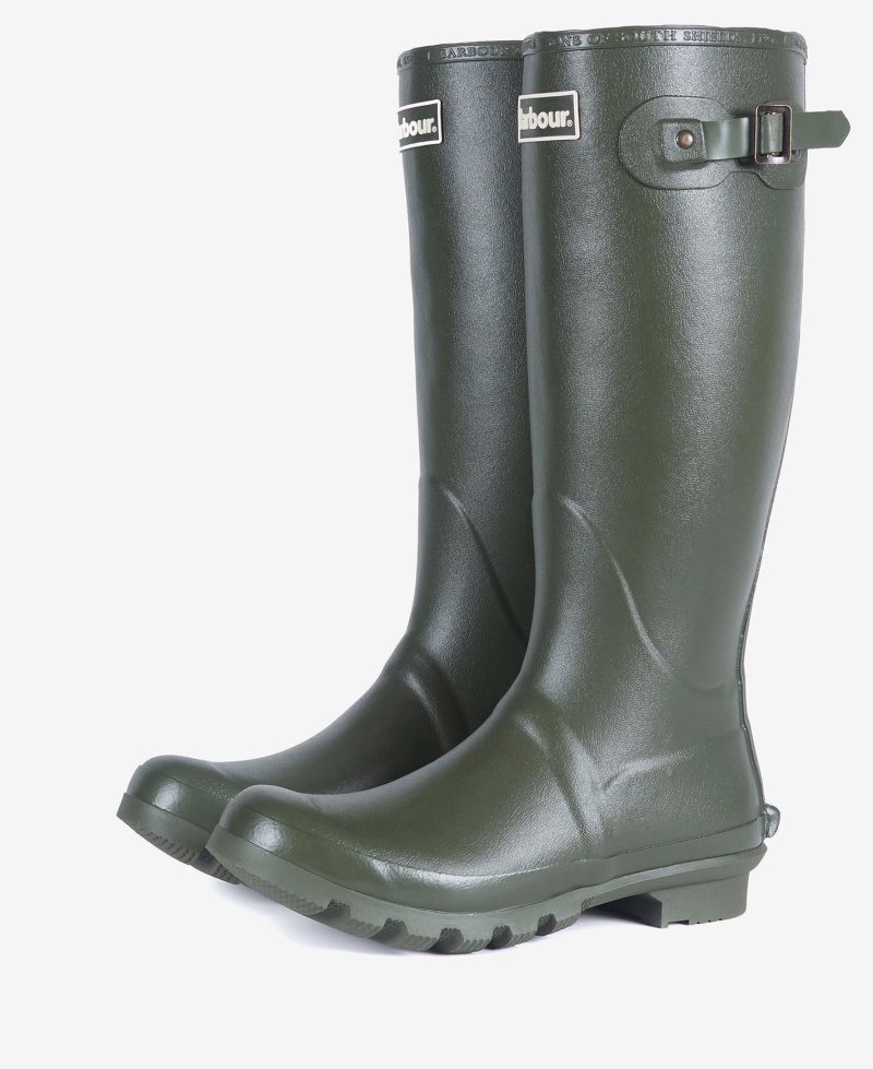 Barbour Bede Wellington Boots Navy | AWJ259701