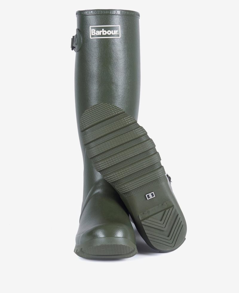 Barbour Bede Wellington Boots Navy | AWJ259701