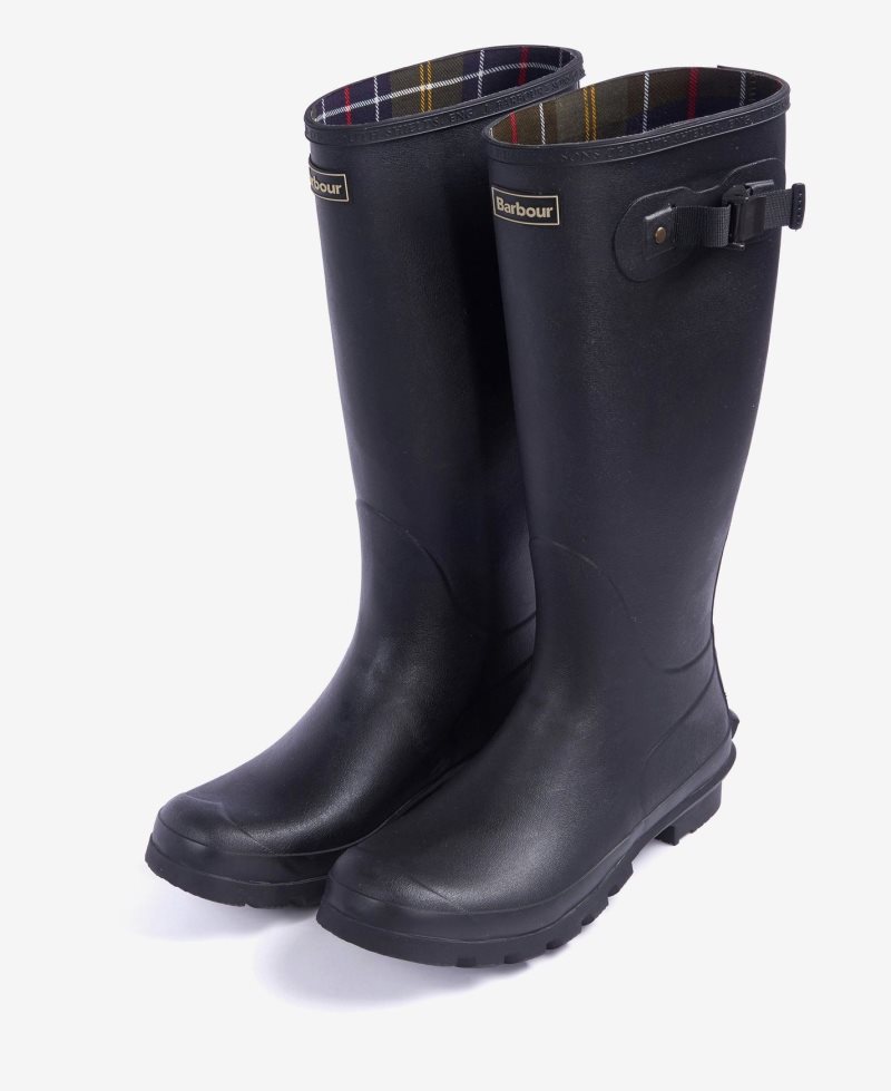 Barbour Bede Wellington Boots Navy | MTL970864