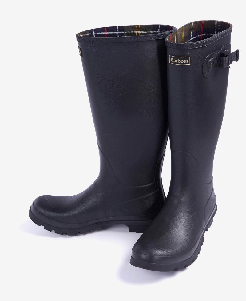 Barbour Bede Wellington Boots Navy | MTL970864