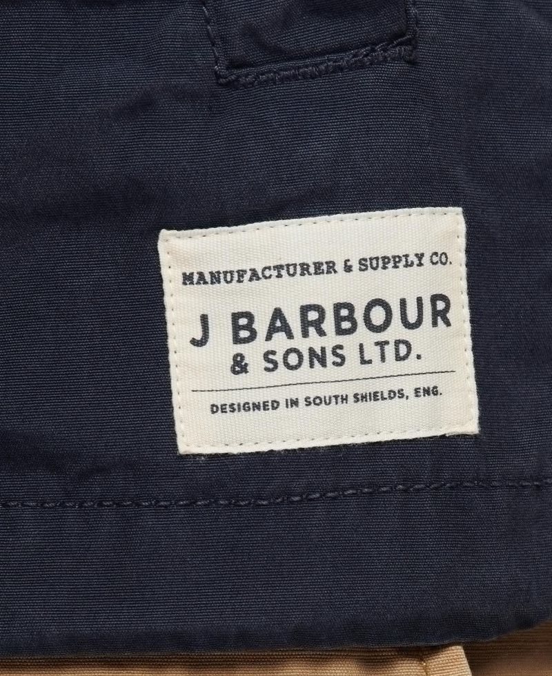 Barbour Bedum Casual Jacket Navy | JIP452078