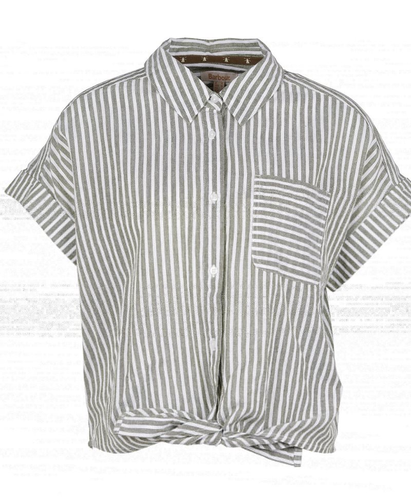 Barbour Betony Shirt Chambray Stripe | PBD643879