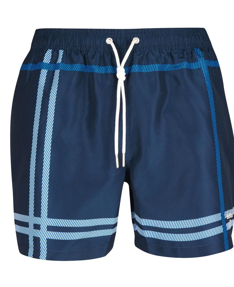 Barbour Blaine Swim Shorts Navy | OIH849675