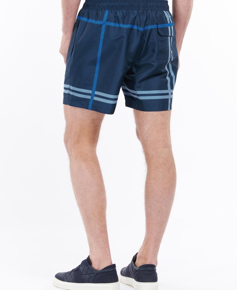 Barbour Blaine Swim Shorts Navy | OIH849675