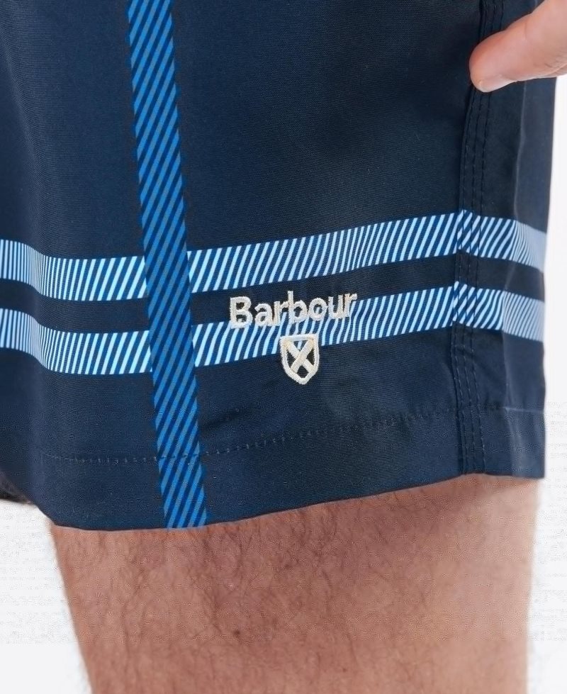 Barbour Blaine Swim Shorts Navy | OIH849675