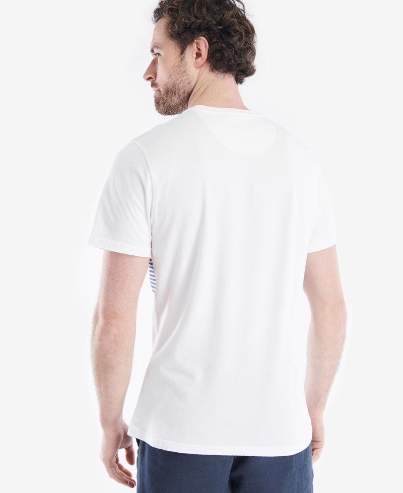 Barbour Braeside T-Shirt White | BYI582634