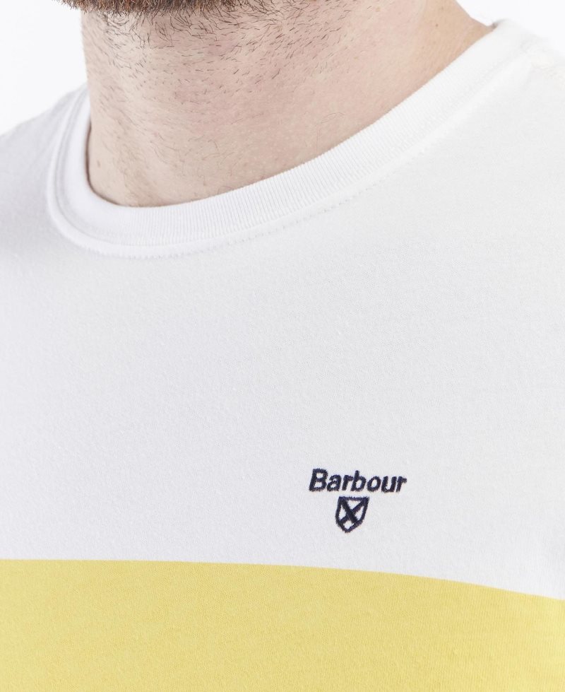 Barbour Braeside T-Shirt White | BYI582634