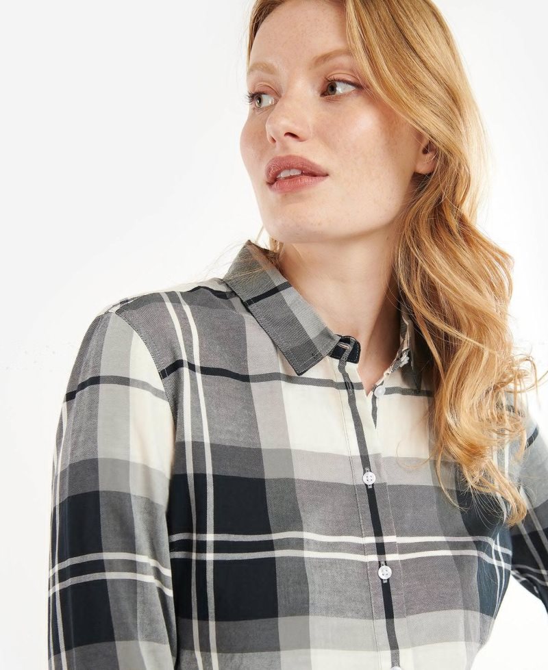 Barbour Bredon Shirt Mono Tartan | FZB240713