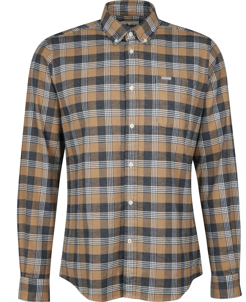 Barbour Brockwell Tailored Fit Shirt Blue | ZTX901527