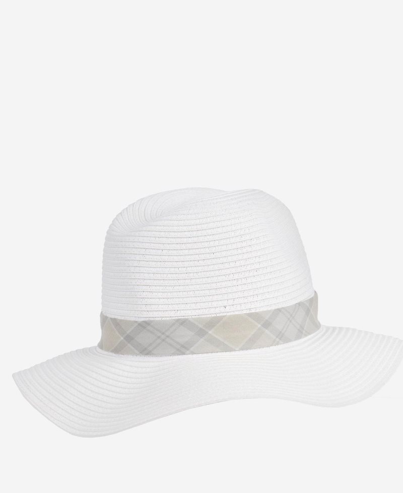 Barbour Brunswick Tartan Fedora Cloud Silver Birch | DFX584903