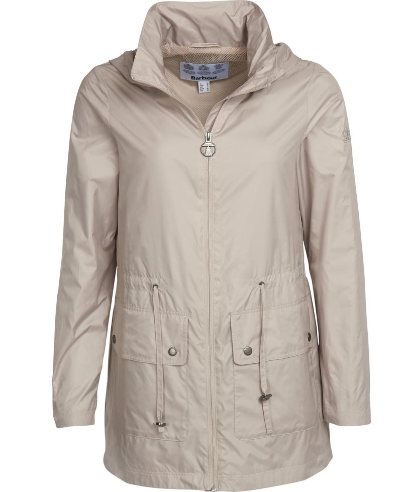 Barbour Campion Showerproof Plus Size Oyster Mist | XYE057369